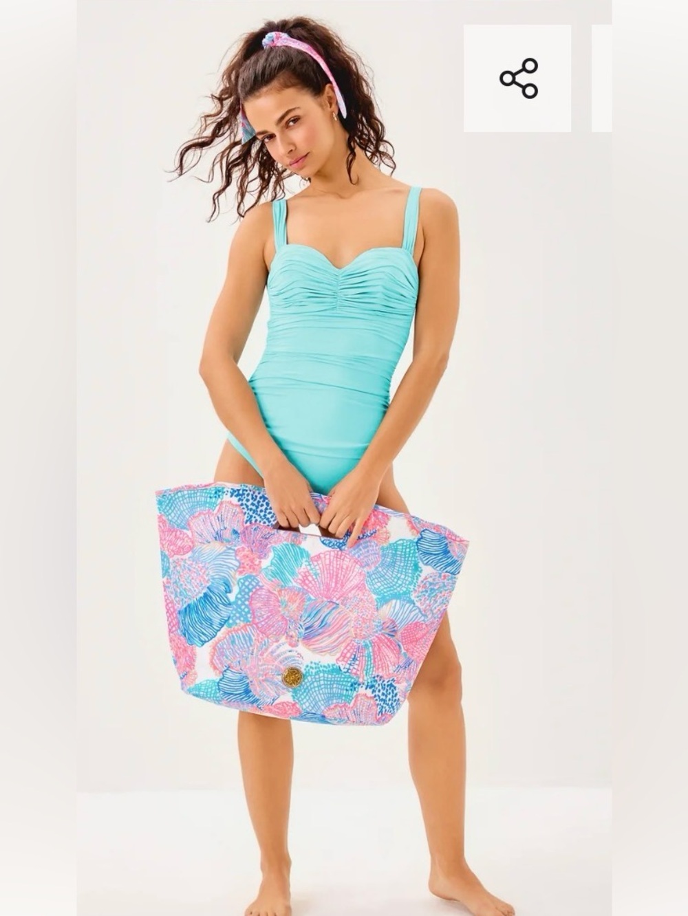 Lilly Pulitzer “Roar Of The Seas” Cooler Tote Bag